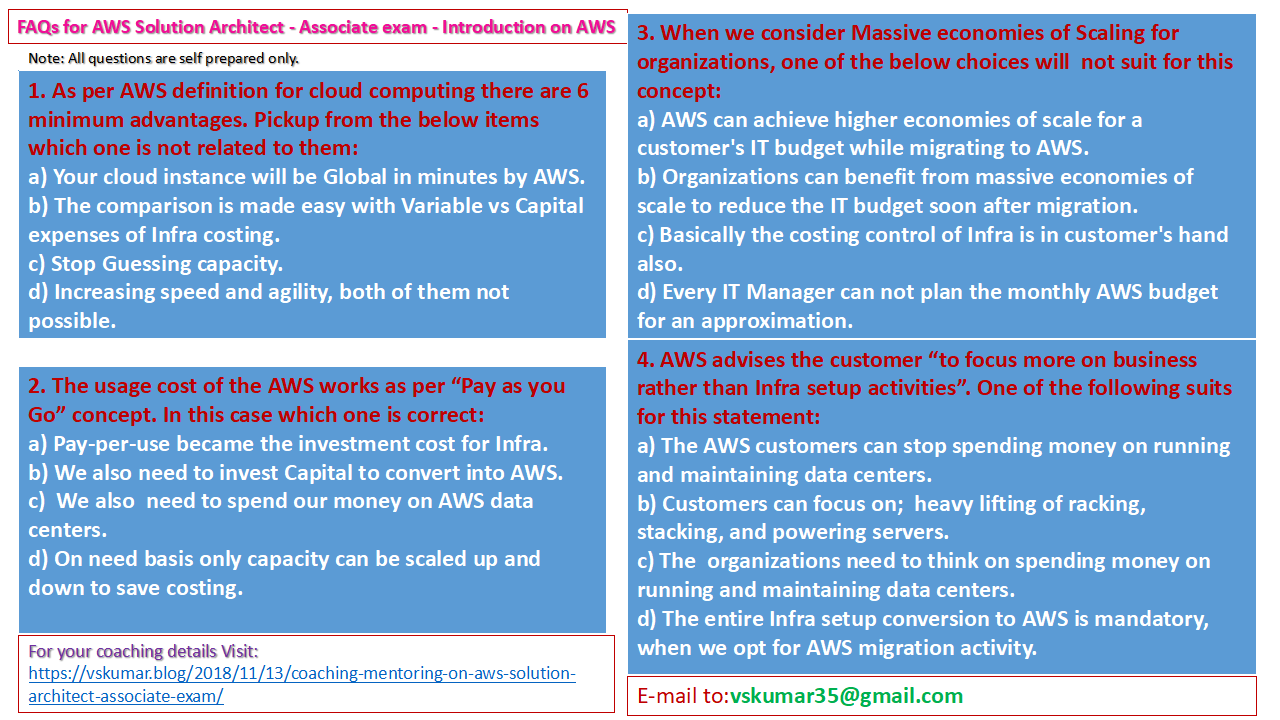 AWS-SAA-FAQs-on Introduction-Qs 1-4